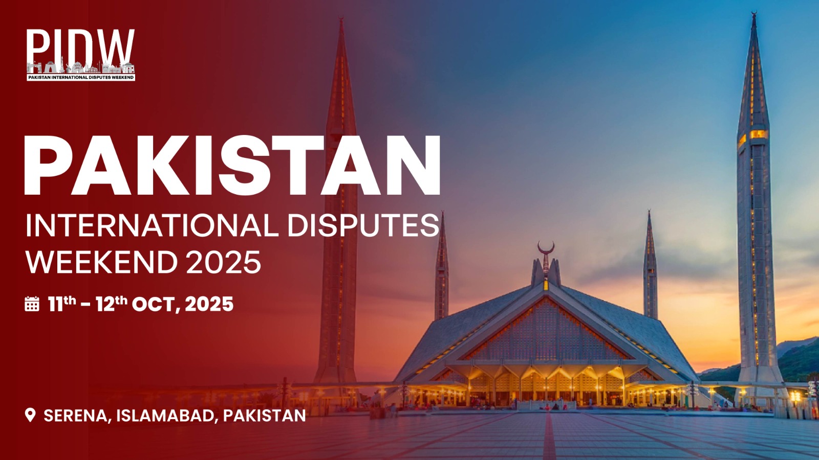 Pakistan International Disputes Weekend 2025